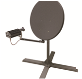 油田钻井平台KA卫星高带宽上网视频天线设备